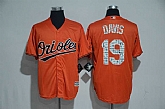 Baltimore Orioles #19 Chris Davis Orange 2017 Spring Training Flexbase Collection Stitched Jersey,baseball caps,new era cap wholesale,wholesale hats